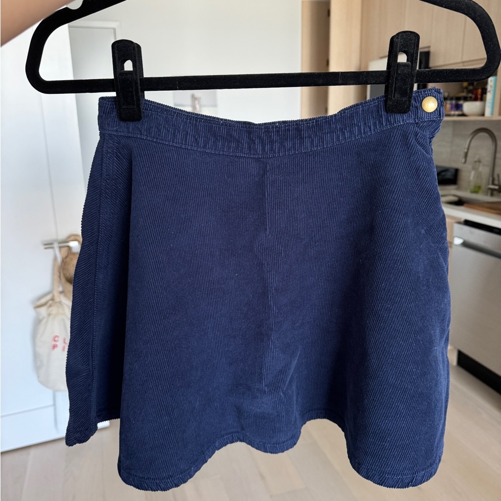 American Apparel Corduroy Skater Skirt